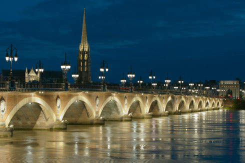 Crociere a Bordeaux, Gironda. Foto di Bordeaux. 